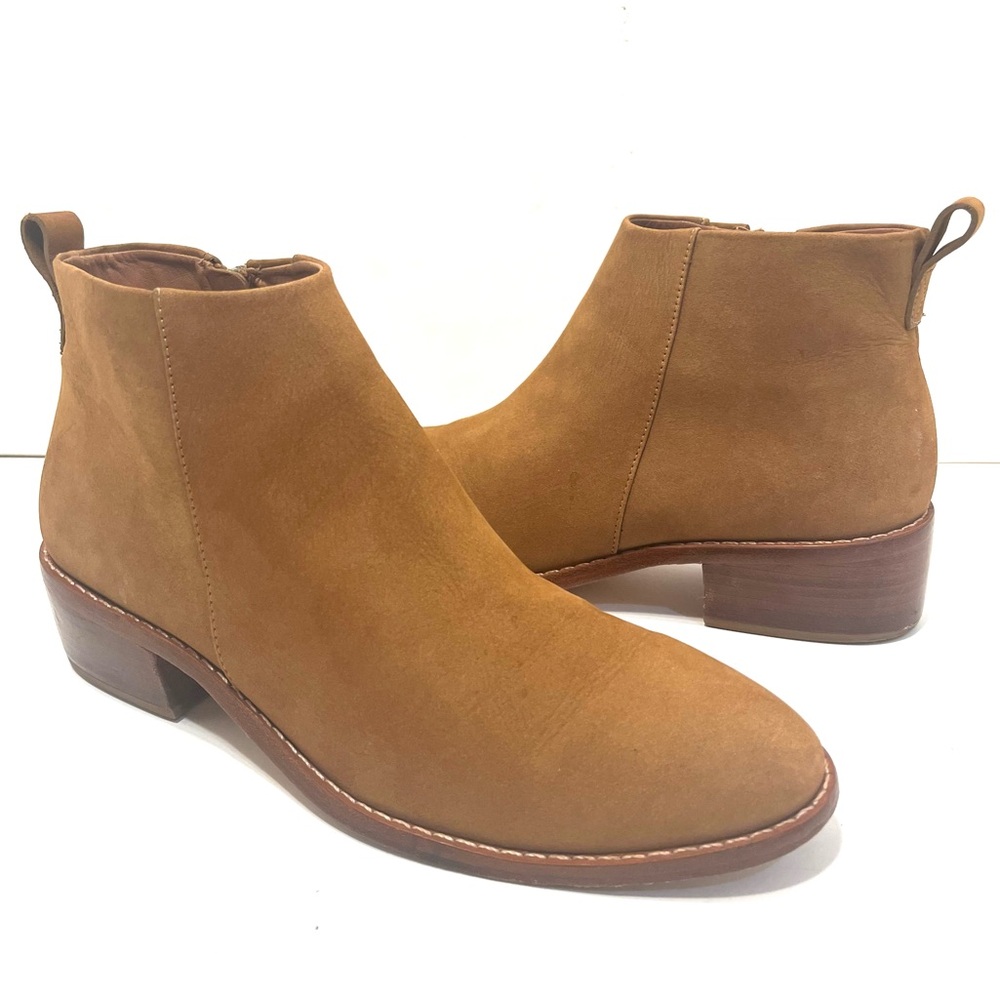 ARIANA BOHLING BLAKE All Leather Inner Zip Ankle Booties 39